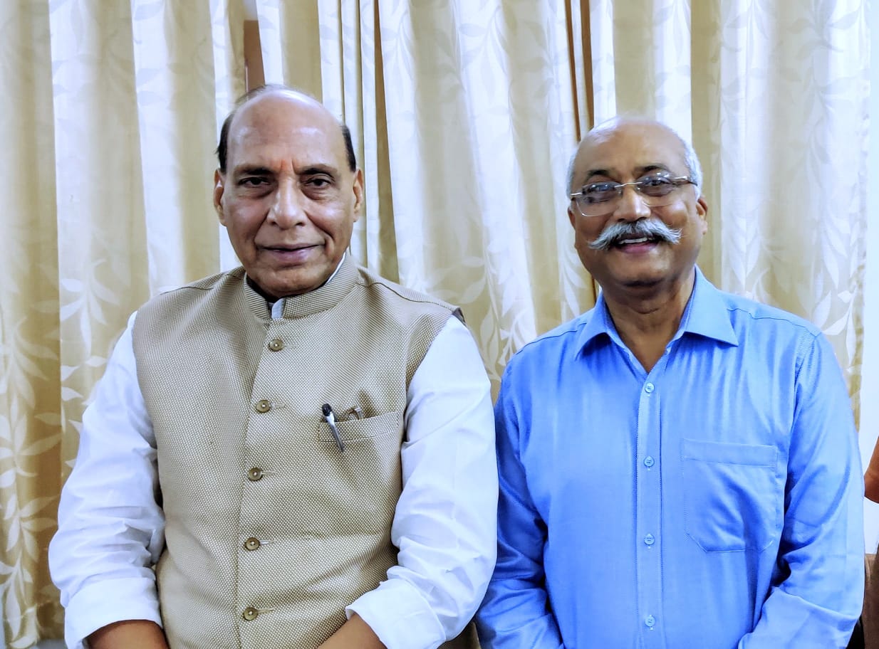 राजनाथ सिंह रक्षामंत्री भारत सरकार के शीघ्र स्वास्थ की मंगलकामनाए की - जितेन्द्र प्रताप सिंह