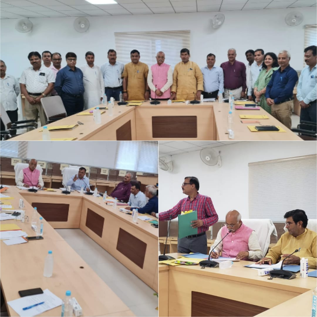 उत्तर प्रदेश माध्यमिक संस्कृत शिक्षा परिषद की बैठक सम्पन्न - जितेन्द्र प्रताप सिंह