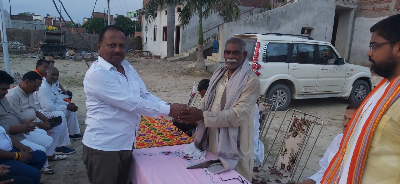 व्यापार मंडल के प्रदेश पदाधिकारियों का मधुबन में भव्य स्वागत