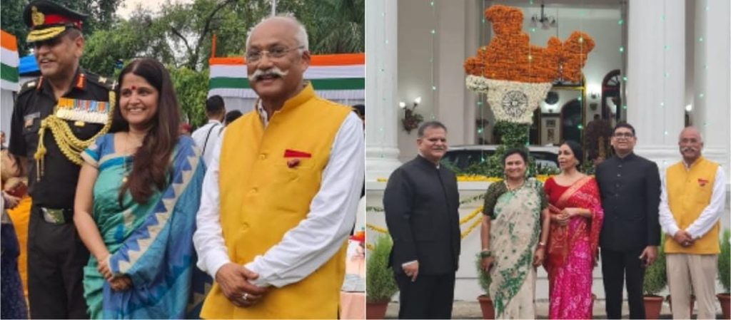 राजभवन में स्वतंत्रता दिवस समारोह  प्रदेश के वरिष्ठ प्रशासनिक, सामाजिक सुधीजनों के सानिध्य में सम्पन्न