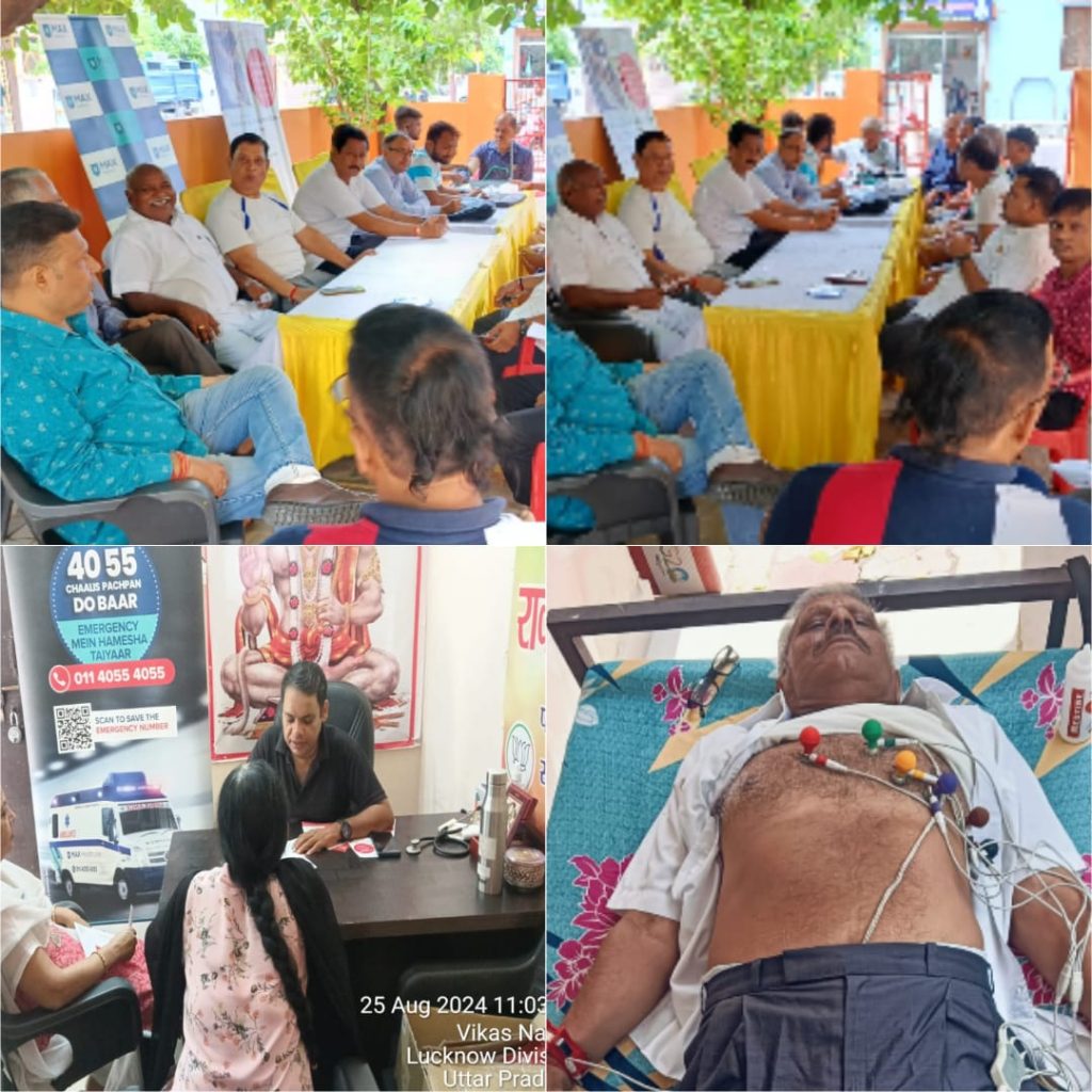 Strengthening the Swasth Bharat Mission: Free Medical Camp in Lohiya Nagar Ward a Success