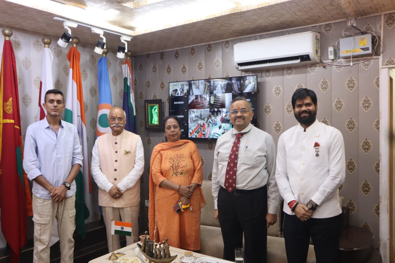 राष्ट्रीय रक्षा संस्थान के प्रधानाचार्य ने वारियर्स डिफेंस के छात्रों को किया प्रेरित, राष्ट्रीय सनातन महासंघ के अध्यक्ष ने दी शुभकामनाएं