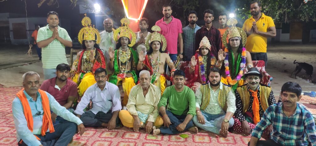 श्री रामलीला समिति तीनहरी को राष्ट्रीय सनातन महासंघ द्वारा विशेष सम्मान