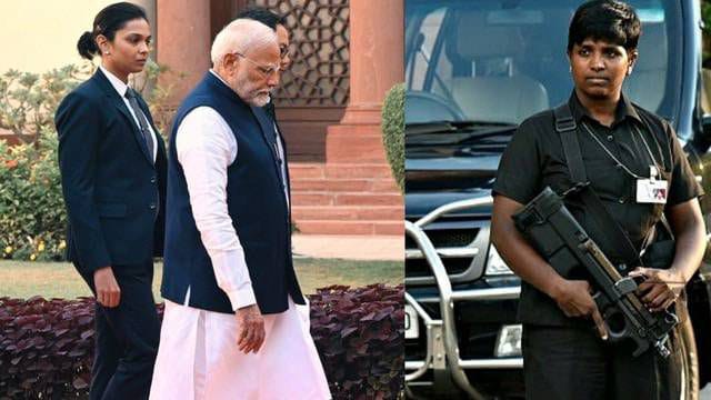 महिला SPG कमांडो की वायरल तस्वीर: पीएम मोदी की सुरक्षा में पहली बार या पहले भी देखी जा चुकी हैं?