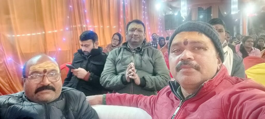 गायत्रीपुरम में रामकथा का दिव्य आयोजन: श्रद्धालुओं ने कथा रूपी अमृत का रसपान किया