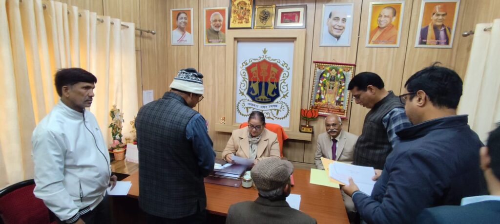 राष्ट्रीय सनातन महासंघ अध्यक्ष जितेन्द्र प्रताप सिंह की लोकप्रिय महापौर सुषमा खर्कवाल से विशेष भेंट