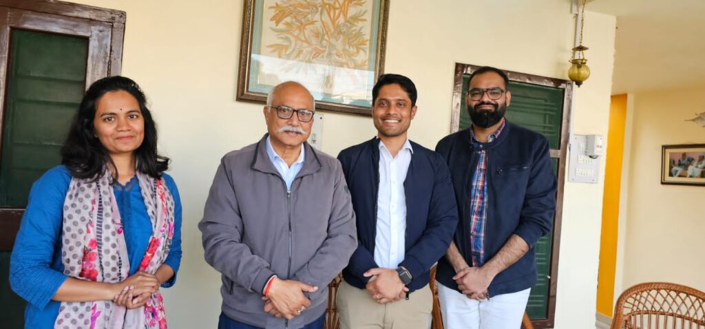 Non-Governmental Organization CAAP's Deliberation Session Concludes at the Residence of Jitendra Pratap Singh