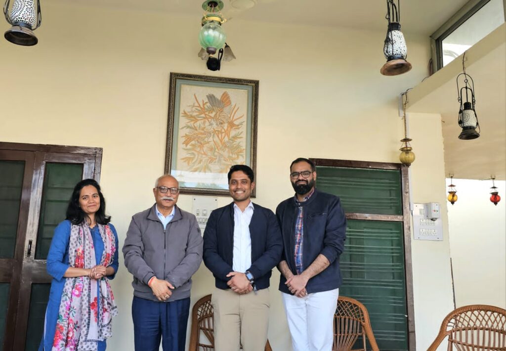 गैर सरकारी सामाजिक संगठन CAAP की विमर्ष गौष्ठी जितेन्द्र प्रताप सिंह निदेशक के निवास पर सम्पन्न