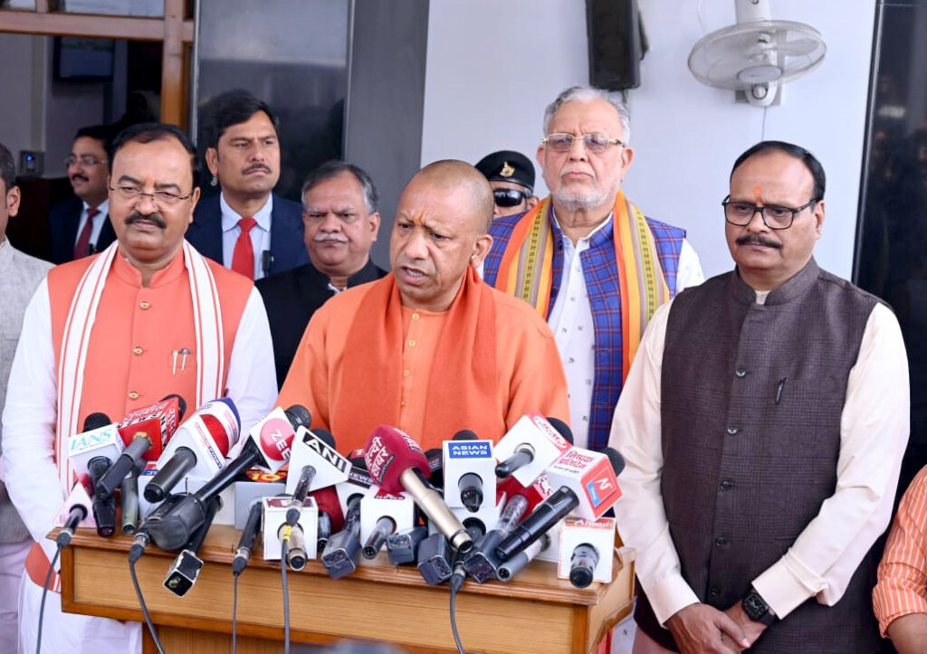 विधान मंडल सत्र से पूर्व मुख्यमंत्री का मीडिया संबोधन