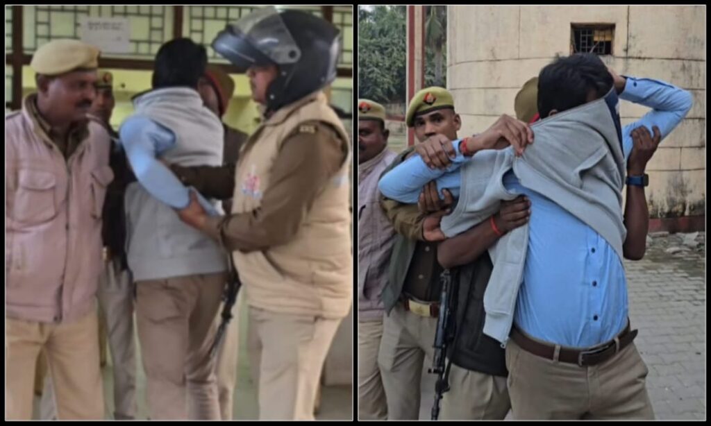 पत्रकार को धमकी देने वाला स्कूल प्रबंधक गिरफ्तार
