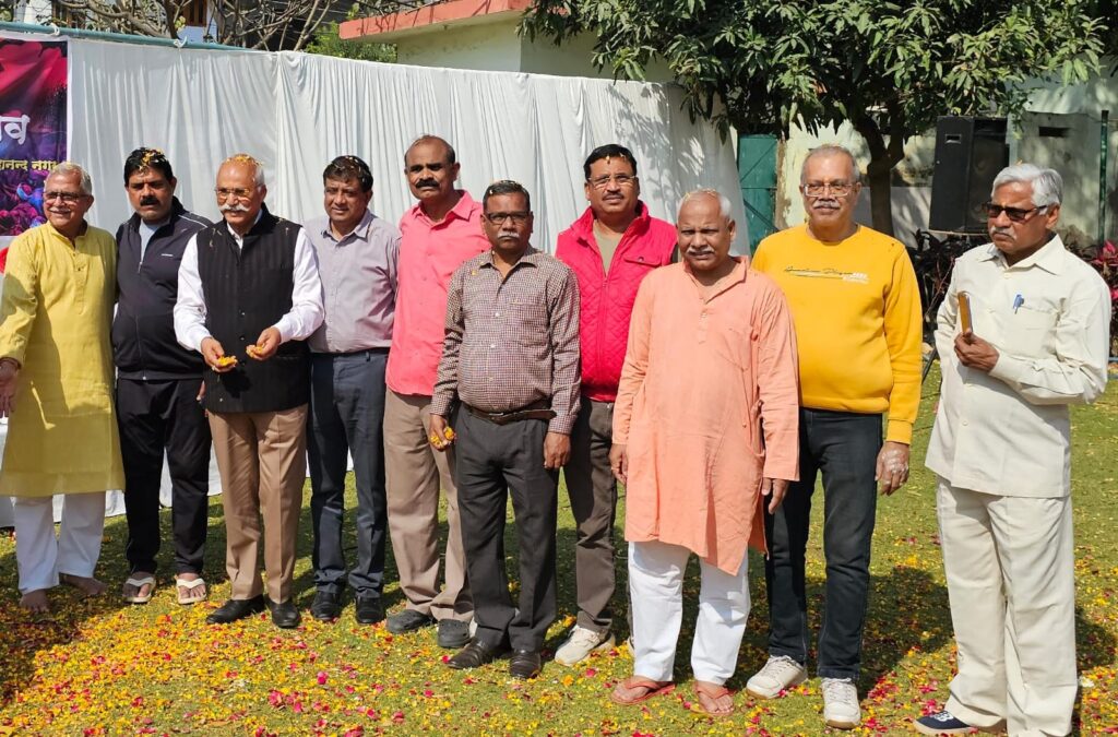 श्रद्धानंद नगर - पूर्व भाग में राष्ट्रीय स्वयंसेवक संघ ने धूमधाम से मनाया होलिकोत्सव