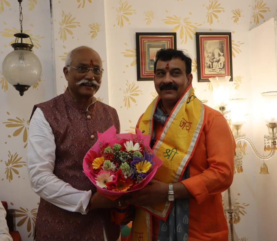 आनंद द्विवेदी को लखनऊ महानगर अध्यक्ष बनने पर  जितेंद्र प्रताप सिंह ने दी शुभकामनाएं