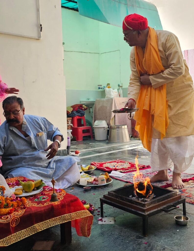 राष्ट्र उत्थान हेतु माँ जगदंबा की आराधना — राष्ट्रीय अध्यक्ष जितेन्द्र प्रताप सिंह ने अष्टमी के दिन किया यज्ञ-हवन, दी रामनवमी की शुभकामनाएँ