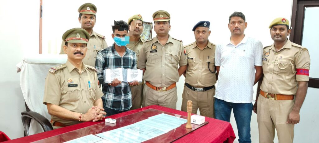 चोरी के दो मोबाइल के साथ जीआरपी पुलिस ने एक अभियुक्त को किया गिरफ्तार –