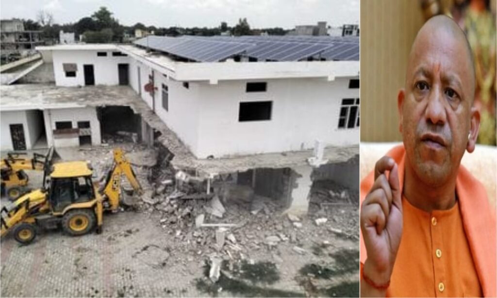 छांगुर बाबा की कोठी पर चला बुलडोजर: पांच घंटे में 12 करोड़ का अवैध महल जमींदोज