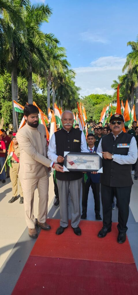 कारगिल विजय दिवस पर सुर्या स्मृतिका स्थल पर शहीदों को श्रद्धांजलि