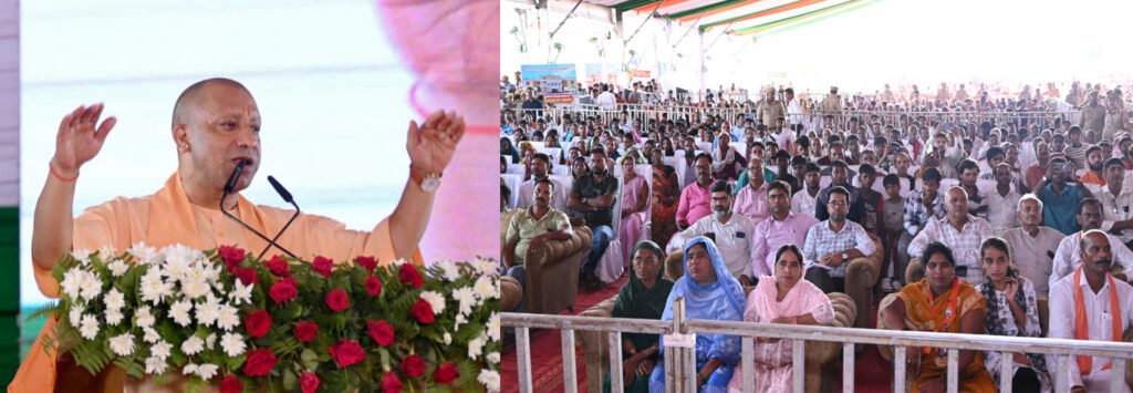 गोरखपुर को मिली दो कल्याण मण्डप की सौगात, सीएम योगी बोले – 2047 तक विकसित भारत का सपना साकार होगा