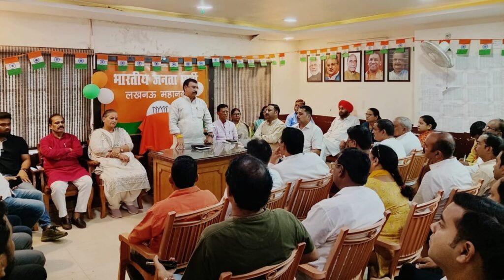 कैप्टन सुधांशु शुक्ला के लखनऊ आगमन पर भव्य स्वागत अभिनंदन की तैयारी