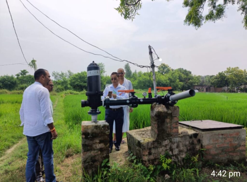 उद्यान विभाग द्वारा योजनाओं की गतिशीलता हेतु जमीनी निरीक्षण को मिल रही रफ्तार