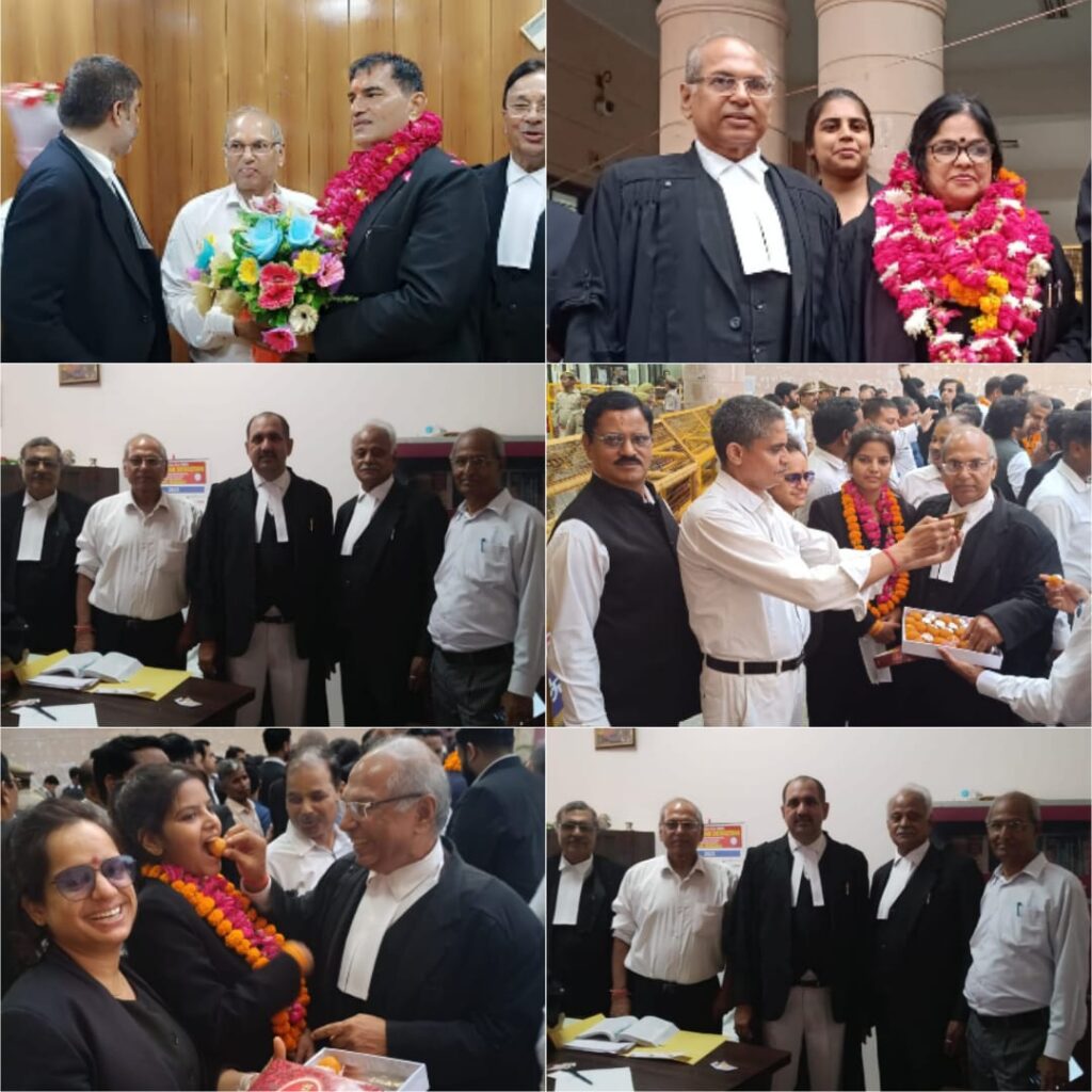 अवध बार एसोसिएशन में चंद्रा-तिवारी युग की शुरुआत — पूर्व अध्यक्ष त्रिपाठी ने दी शुभकामनाएं, जताया विश्वास