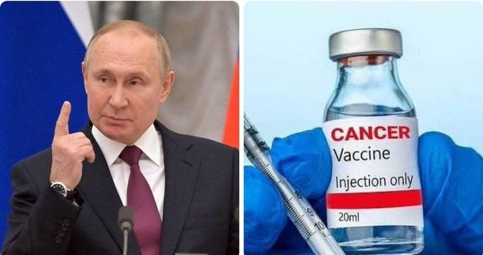 रूस ने विकसित की कैंसर वैक्सीन, व्लादिमीर पुतिन ने की वैश्विक वितरण की घोषणा