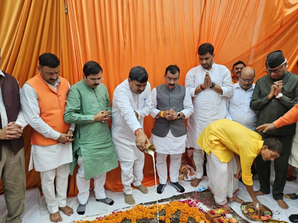 सेवा, समर्पण और अनुशासन का प्रतीक बन रहा है भाजपा कार्यालय: धर्मपाल सिंह