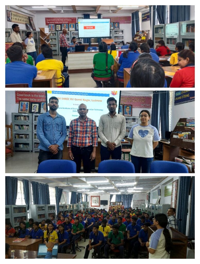 पीएम श्री केंद्रीय विद्यालय गोमती नगर में साइबर अपराध जागरूकता अभियान आयोजित