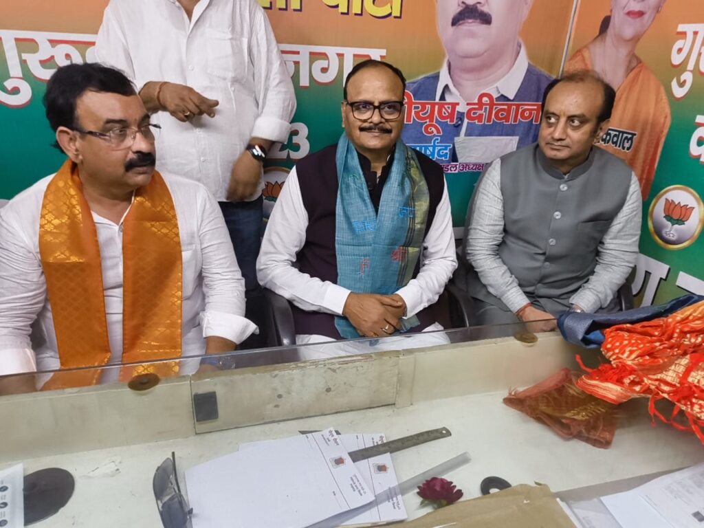 सुधांशु त्रिवेदी और डिप्टी सीएम ब्रजेश पाठक ने व्यापारियों-उपभोक्ताओं से किया संवाद