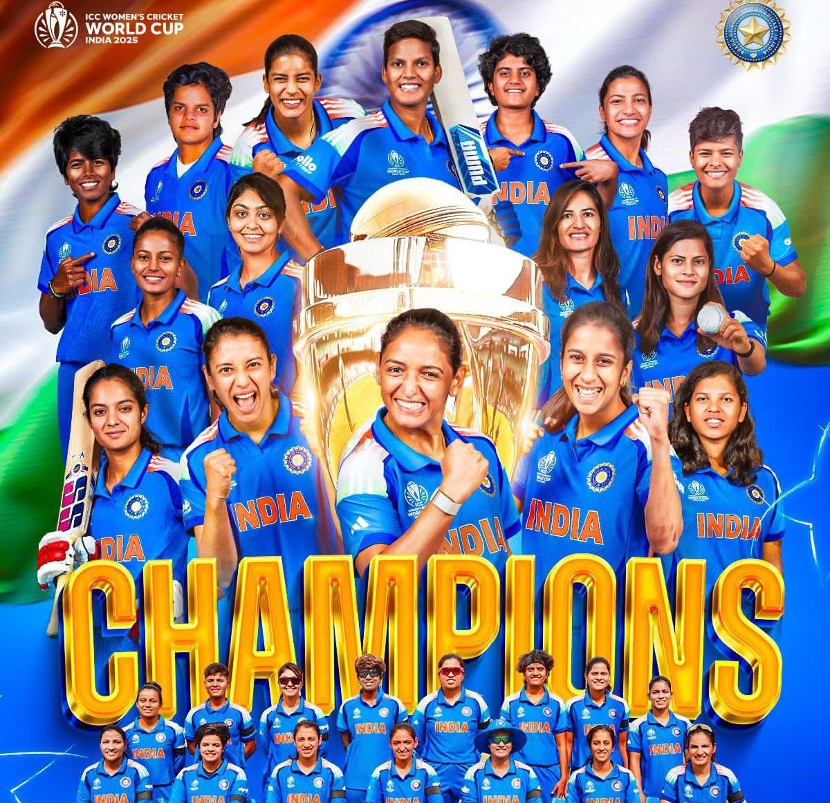 भारत ने रचा इतिहास: महिला क्रिकेट विश्व कप 2025 पर भारत का कब्ज़ा, नारी शक्ति के नए युग की शुरुआत