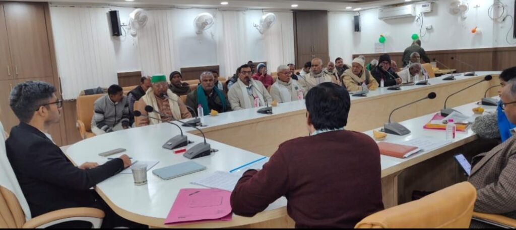 मुख्य विकास अधिकारी की अध्यक्षता में किसान दिवस का हुआ आयोजन