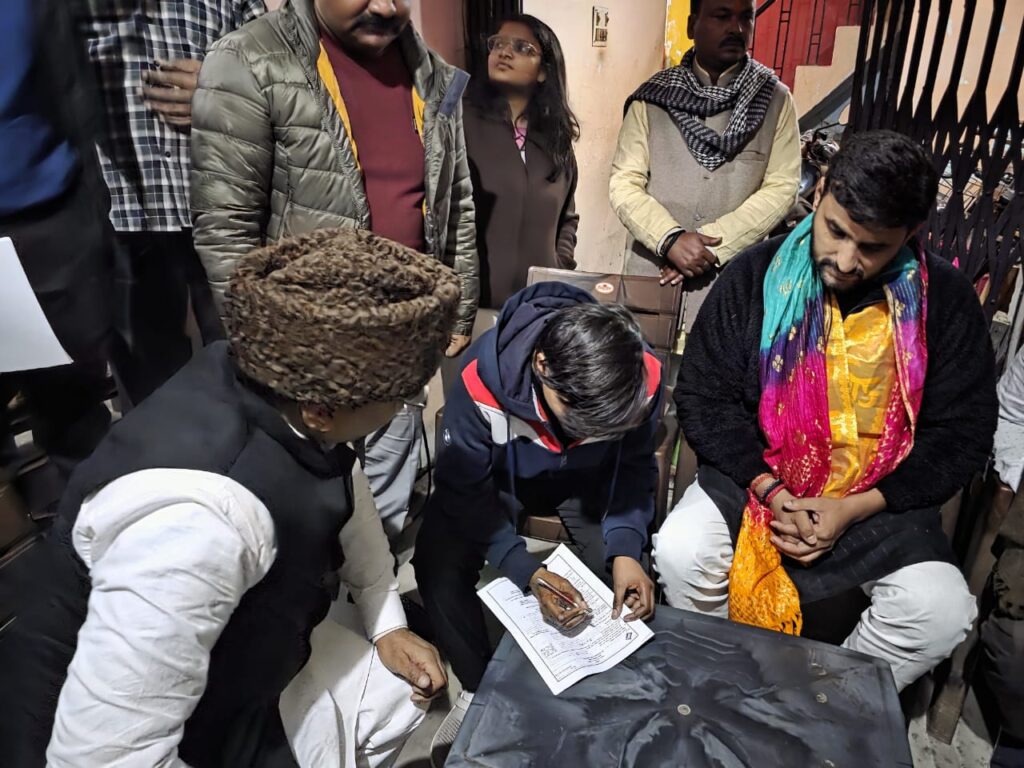 भाजपा का घर-घर फ़ॉर्म-6 अभियान तेज, मतदाता सूची सशक्त करने की दिशा में सतत प्रयास