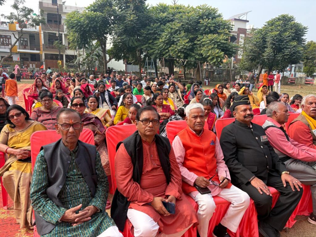 गोमती नगर फेस–2 में विराट हिंदू सम्मेलन का शंखनाद, संगठित चेतना से नवभारत निर्माण का उद्घोष