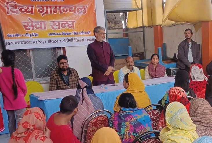 लवकुश नगर मलिन बस्ती में ठंड से जूझते जरूरतमंदों को मिली संजीवनी