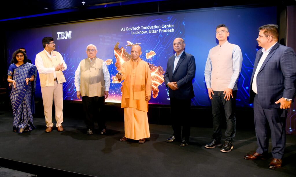 IBM एआई गवटेक इनोवेशन सेंटर का लोकार्पण : उत्तर प्रदेश प्रौद्योगिकी नवोन्मेष की ओर अग्रसर