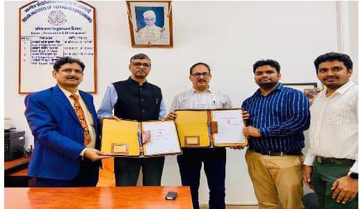 आवास एवं शहरी विकास निगम तथा भारतीय प्रौद्योगिकी संस्थान काशी हिन्दू विश्वविद्यालय के मध्य सहमति ज्ञापन संपन्न