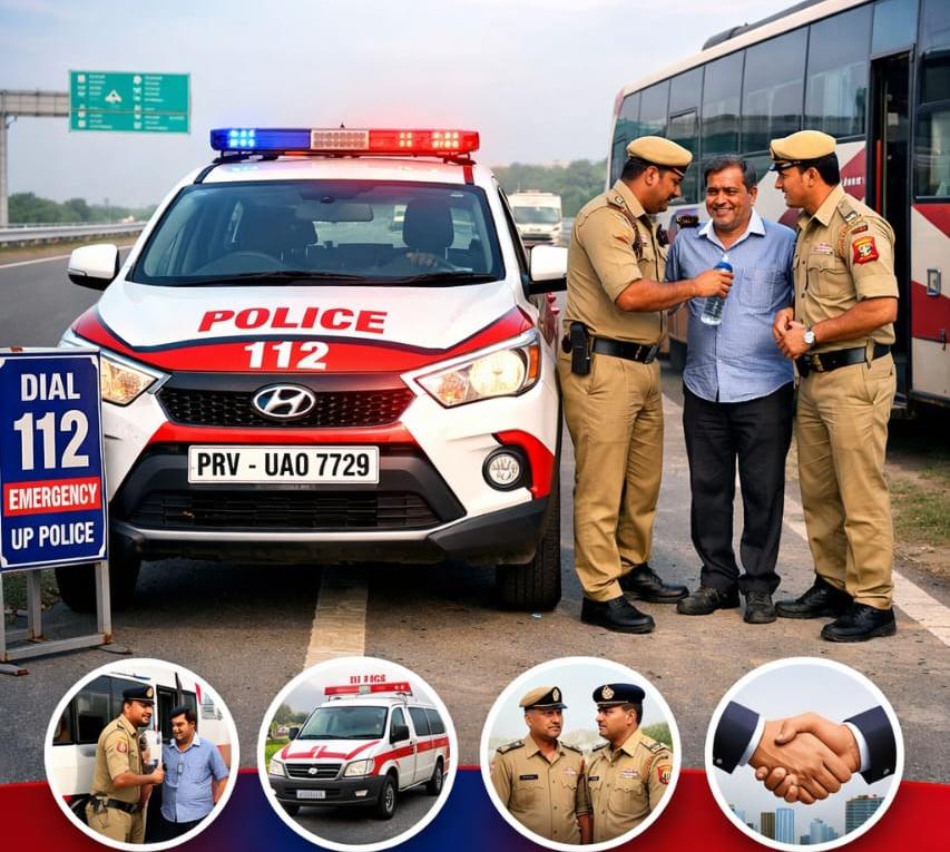 यात्री की सूझबूझ और 112 की तत्परता से टली बड़ी परेशानी