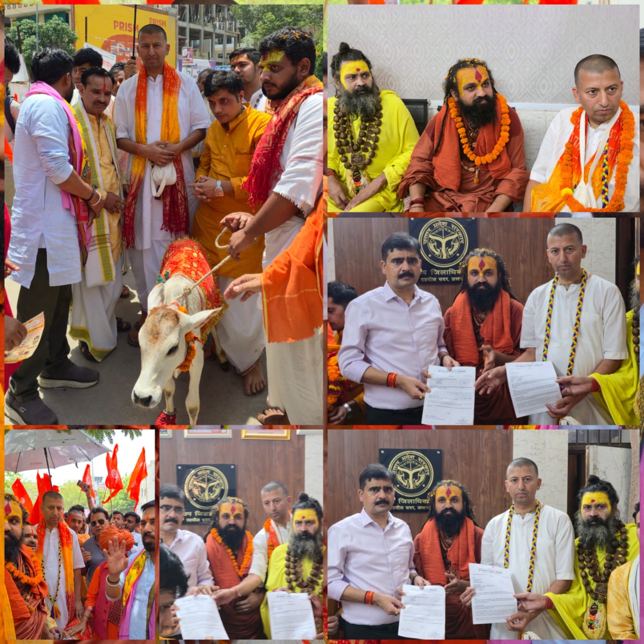 गो-सम्भ्रम के राष्ट्रीय पुनरुत्थान का घोष: इस्कॉन लखनऊ की दिव्य पहल से प्रशासनिक तंत्र भी उद्वेलित