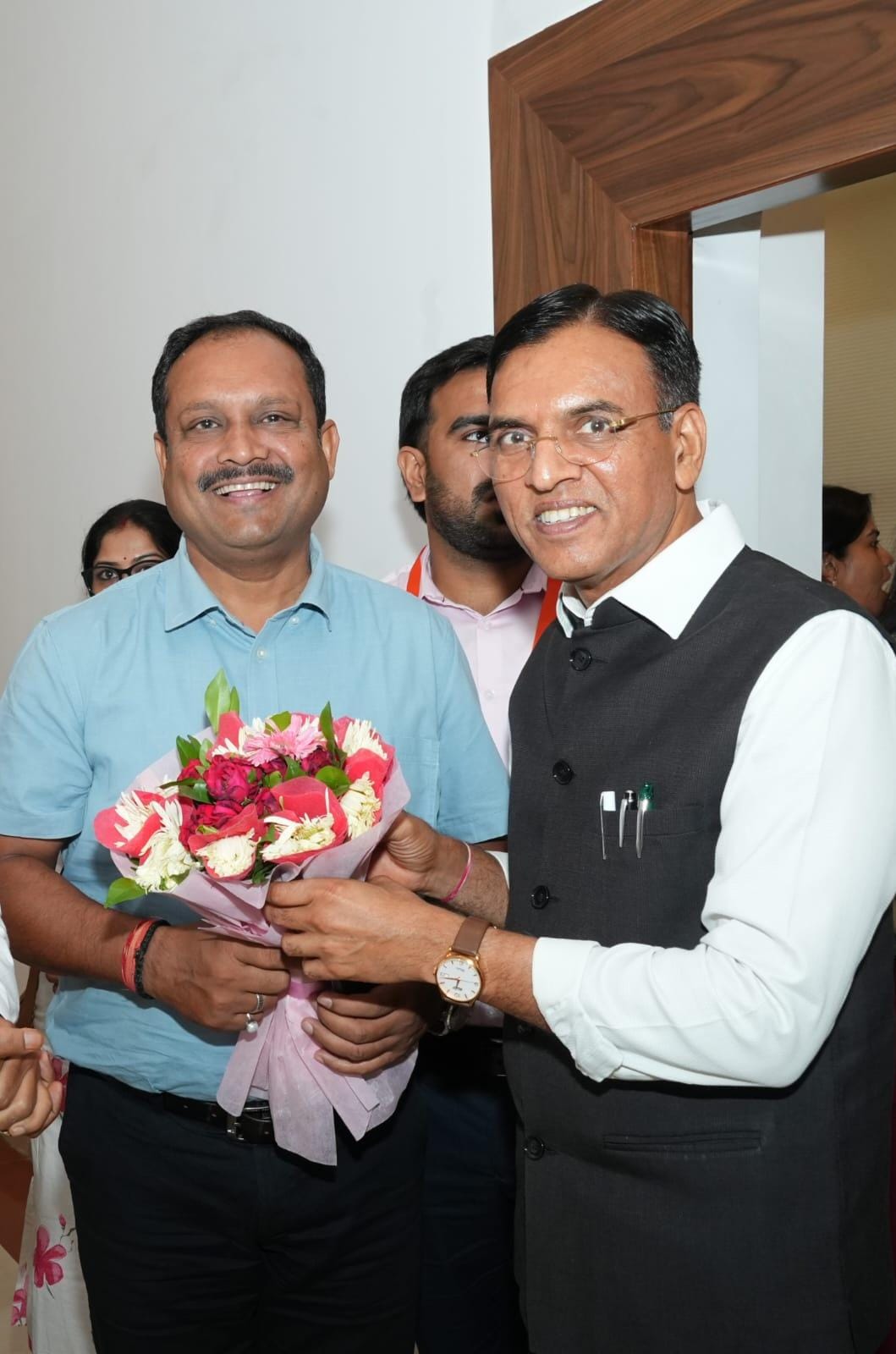 प्रवीण गर्ग ने केंद्रीय खेल मंत्री मनसुख मांडवीया से की भेंट, स्वदेशी खेलों के संवर्धन पर हुई महत्वपूर्ण चर्चा