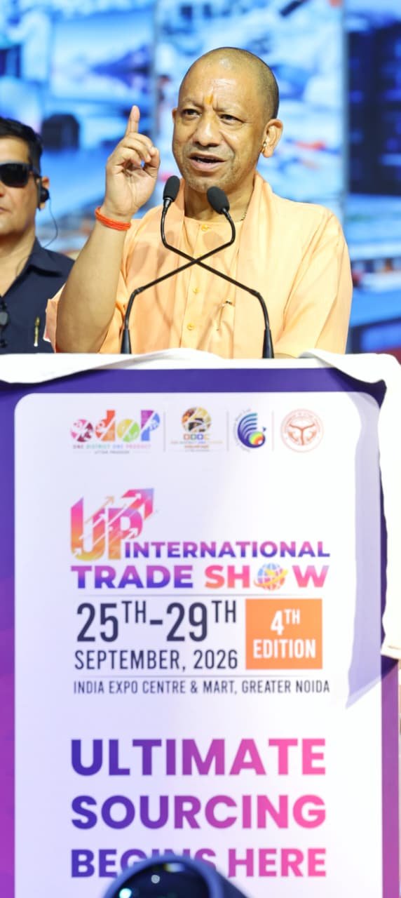 ग्रेटर नोएडा से दुनिया के बाजार पर यूपी की दस्तक यूपीआईटीएस-2026 का आगाज; छह साझेदार देशों के साथ 90 देशों की कारोबारी भागीदारी, 2,400 से अधिक प्रदर्शकों ने खोला उत्तर प्रदेश के हुनर का वैश्विक मंच