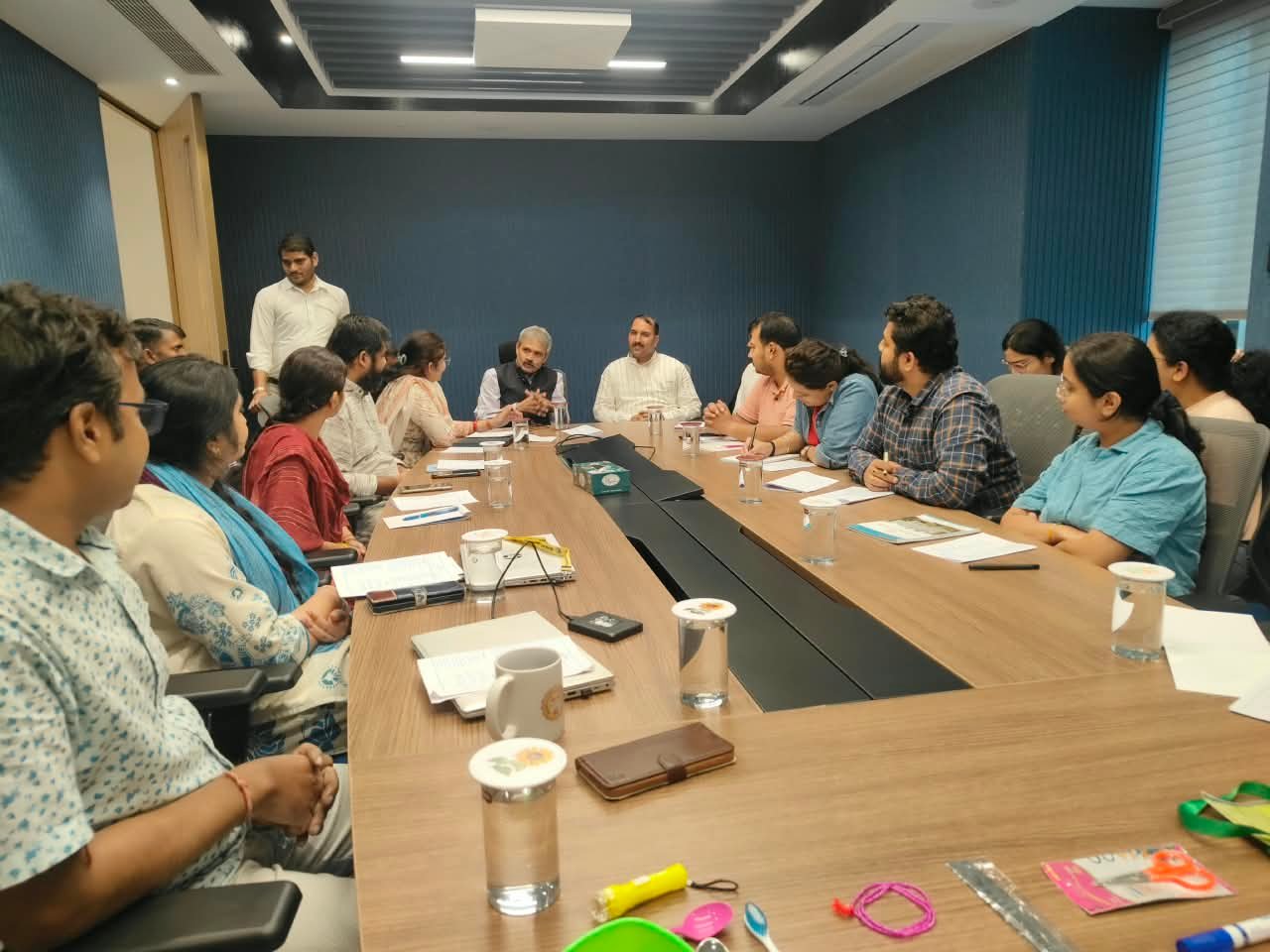 भारतीय ज्ञान परंपरा केंद्र में शुरू हुआ संस्कृत संभाषण शिविर