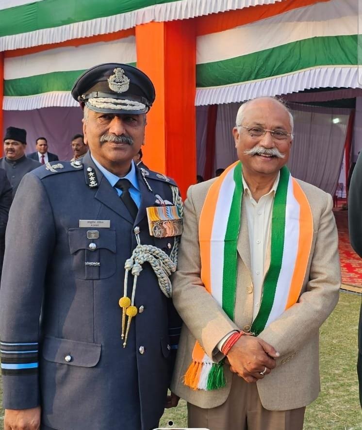 उत्तर प्रदेश को गौरवान्वित कर आशुतोष दीक्षित बने देश के 29वें वायुसेना प्रमुख